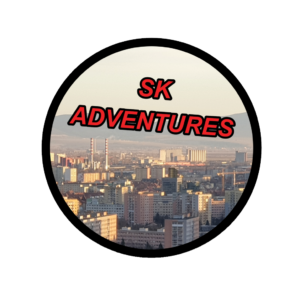 Nálepka - SK Adventures - balenie 5ks