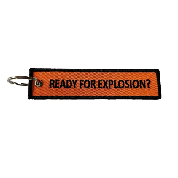 Kľúčenka - Ready for explosion