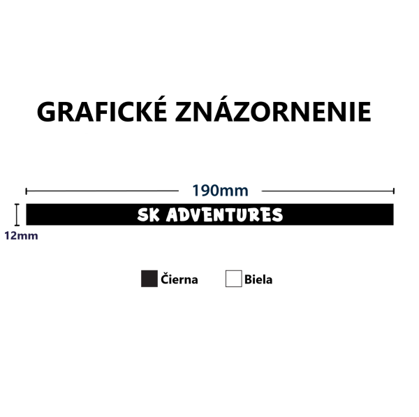 Náramok - Biely text SK Adventures - Image 9